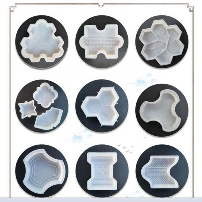 Cobblestone Paving Slab Moulds , Interlocking Precast Walk Maker Molds