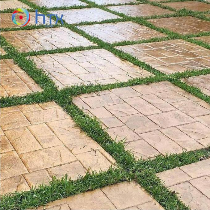 Texture Imprint Concrete Stamp Molds 2025mm Thickness Decorative