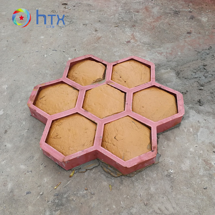 Square Patio Sidewalk Molds For Concrete Sidewalks PP Material