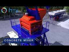 HTX Wet concrete dosing system artificial stone production line