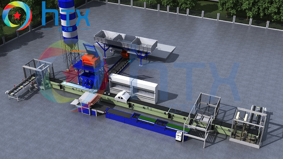 Automatic Concrete Wet Casting Doser Pallet Transfer Machine