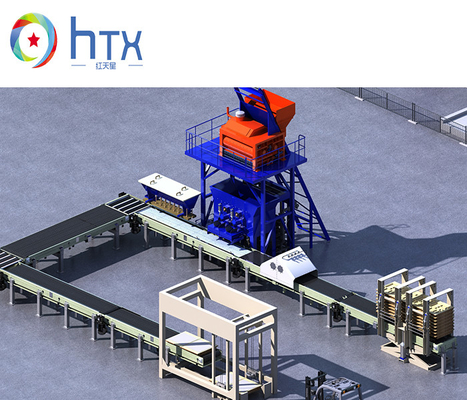 Automatic Winnipeg Cultured Stone Production Line Volumetric Concrete Dosing System