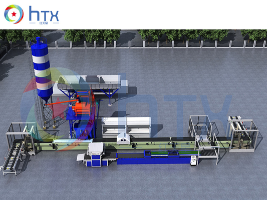 Paving 3D Wall Concrete Production Line Artificial Stone Making Machine