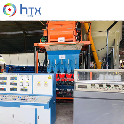 Road Edge Stone Filling Production Line Precast Concrete Machine 12.7 KW