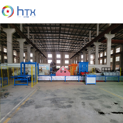 Silicone Rubber Artificial Stone Production Line Time Feeding Wet Cast Concrete Machinery