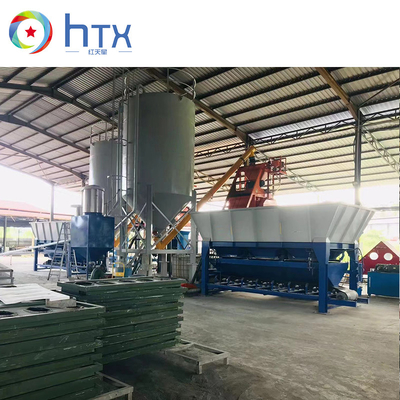 Automatic Feeding Concrete Wet Cast Machinery Artificial Stone Production Line