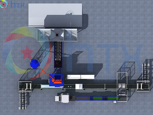 Fully Automatic Wet Cast Machinery Artificial Road Edge Stone Casting Production Line