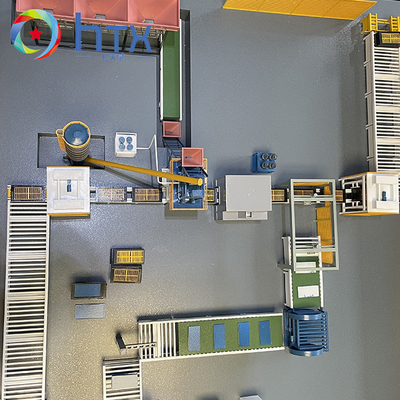 Customized Wet Cast Machinery Cement Artificial Stone Production Line