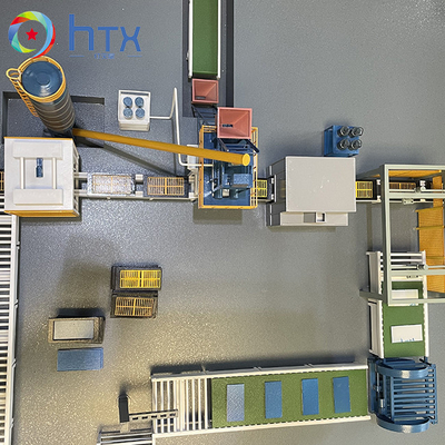 Automatic Bricks Artificial Marble Stone Making Machine Artificial Stone Production Line
