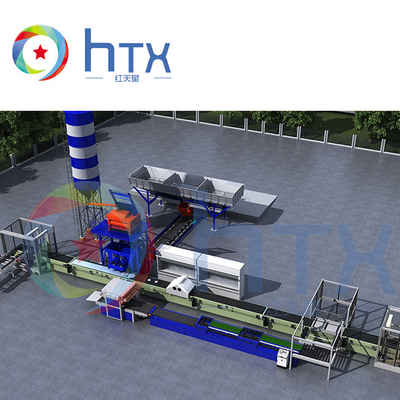 Culture Faux Stone Interior Wall Wet Cast Machinery Quantitative Feeding Concrete Dosing Machine