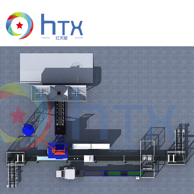 Wet Casting Doser Pallet Transfer Machine For Plastic Paver Concrete Stone Production