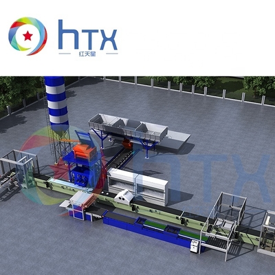 High Speed Automatic Concrete Dosing System Floor Tile Making Machine