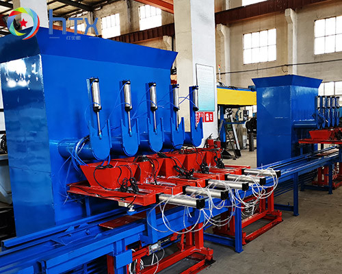 High Speed Automatic Concrete Dosing System Floor Tile Making Machine