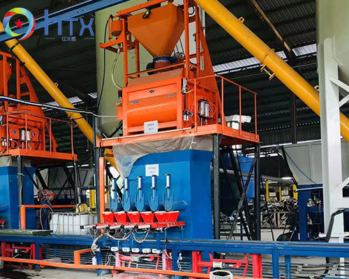 Artificial Stone Product Line Wall Panel Production Line Wet Cast Machinery