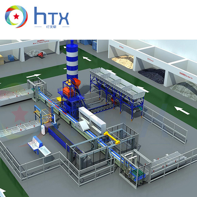 Efficient Wall Panel Production Line For Interior And Exterior Applications