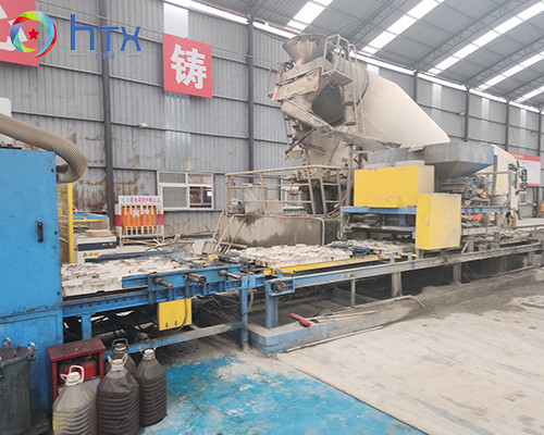 Wet Cast Concrete Dosing System For Precise Measurements Road Edge Stone Making Machine