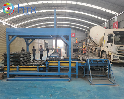 PLC Controlled Wet Cast Machinery Artificial Stone Manufacturing Machine