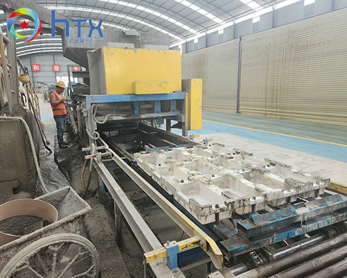 Motor Automatic Wet Cast Dosing System Kerb Stone Manufacturing Machine