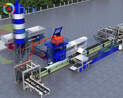Automatic Wet Cast Machinery Powered By Motor And PLC Control System