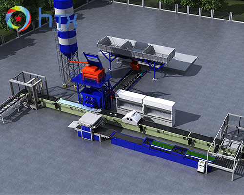 Automatic Operation Wet Cast Machinery Utilizing PLC Control System