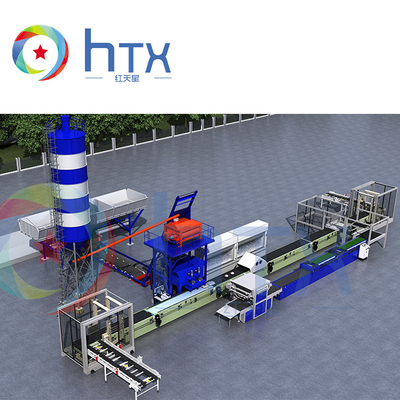 7000*1000*1800mm Wet Cast Machinery With PLC Control System