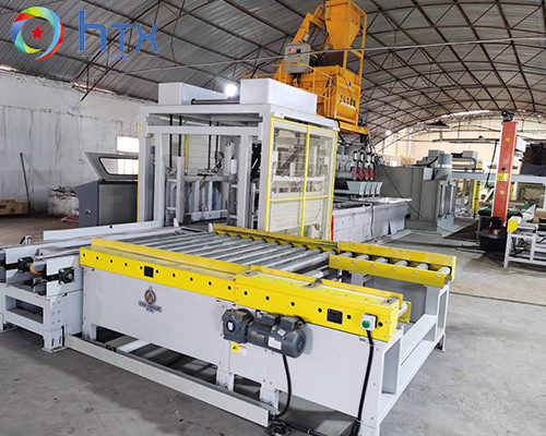 Automatic Wet Cast Machinery With Artificial Stones Making Production Line