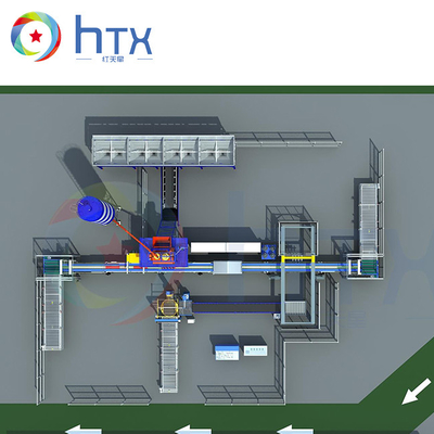 Automated PLC Controlled Wet Cast Machinery For Cultured Stone Making