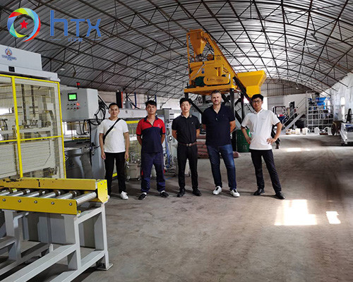 Automatic Artificial Marble Sill Stone Cement Filling Machine Stone Production Line