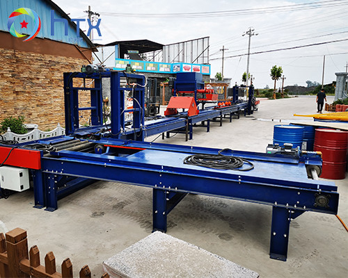 Automatic Wet Cast Concrete Machinery For Artificial Stone Production Line