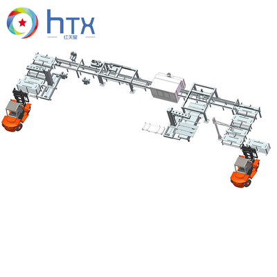 New Automatic Concrete Paver Production Line Road Edge Stone Making Machine