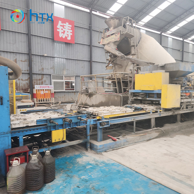 Full Auto Wet Cast Line Stacked Stone Concrete Sleepers Making Machine