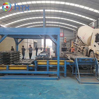 Factory Fully Automatic Concrete Blocks Retaining Walls Machine Wet Cast Machinery