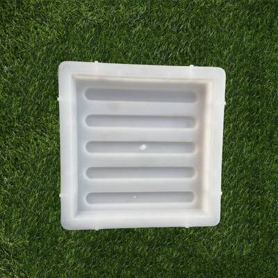Concrete Interlocking Plastic Paver Mould , 800-1000 Times Paver Stone Molds