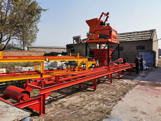 Cutting T50mm Paving Block Making Machine , Precast Concrete Paver Machine
