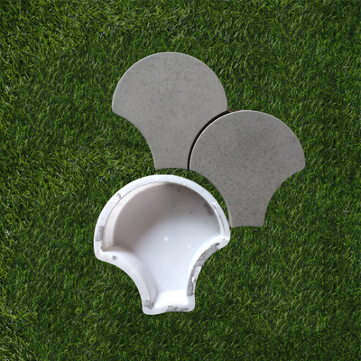 Interlocking Precast Concrete Plastic Paver Mould For Road Printing