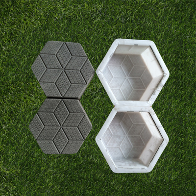 Interlocking Precast Concrete Plastic Paver Mould For Road Printing