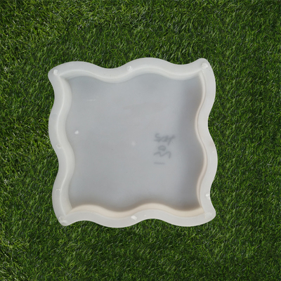 Rubber Interlocking Paver Precast Concrete Moulds For Cement Bricks