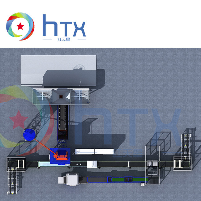 Wet Casting Doser Pallet Transfer Machine For Plastic Paver Concrete Stone Production
