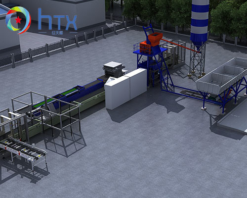 Smart Concrete Dosing System Multi Function Wet Casting Machine For Artificial Stone Production