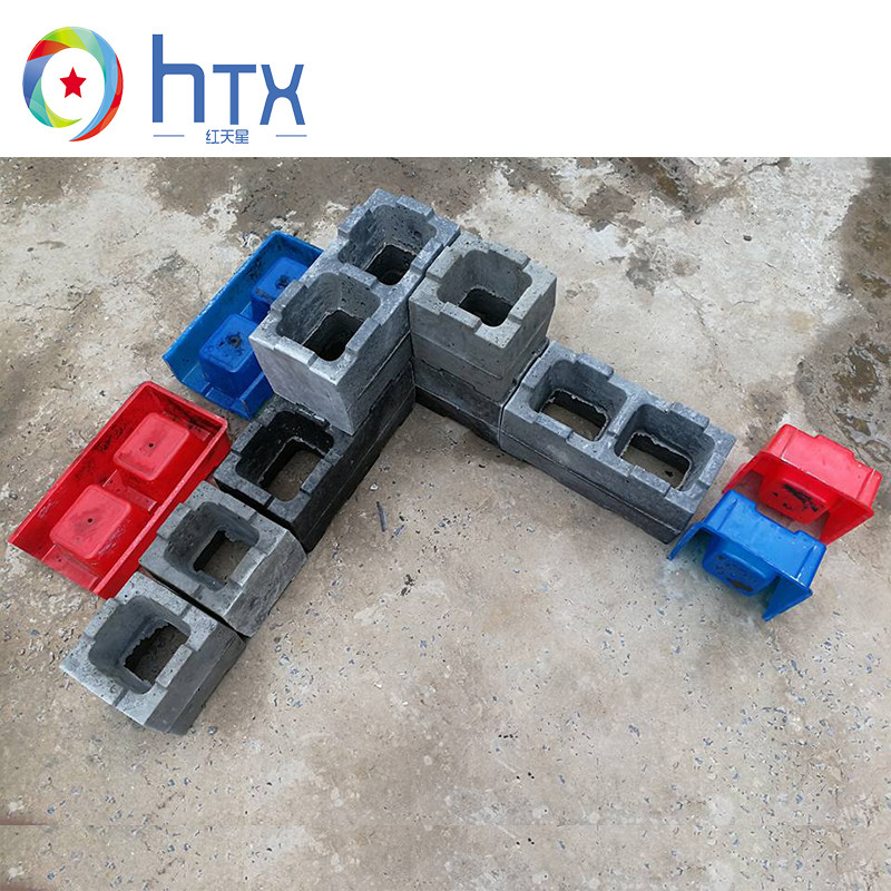 Interlocking Hollow Block Mould Plastic Retaining Wall Molds - Plastic Molds For Retaining Wall Blocks