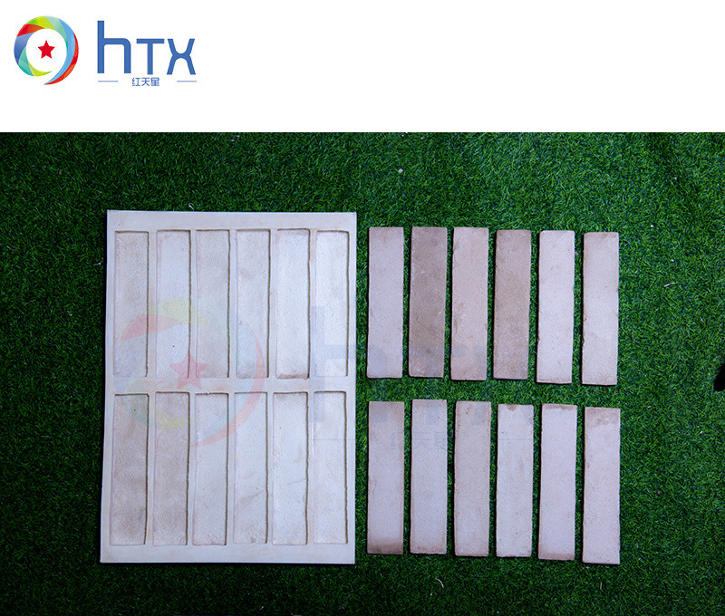 Artificial Interior Wall Precast Stone Molds Stone Silicone Mould Fireproof